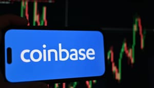 Een afbeelding van cryptobeurs Coinbase, de grootste cryptobeurs van de Verenigde Staten en de nummer twee ter wereld Een afbeelding van cryptobeurs Coinbase, de grootste cryptobeurs van de Verenigde Staten en de nummer twee ter wereld