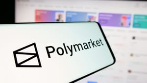 Een afbeelding van het grootste crypto gokplatform en betmaker, genaamd Polymarket