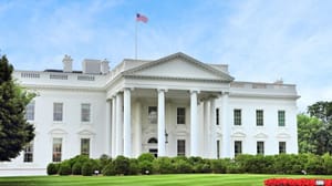 Witte Huis Het Amerikaanse Witte huis