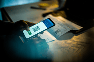 bitcoin-transactie Bitcoin transactie via mobiele wallet
