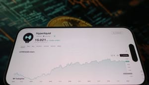 Een afbeelding van de koers van hyperliquid (HYPE) in tradingview Een afbeelding van de koers van hyperliquid (HYPE) in tradingview
