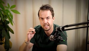 Michael van de Poppe tijdens livestream
