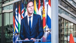 Mark Rutte NAVO-top in Den Haag Mark Rutte NAVO-top in Den Haag