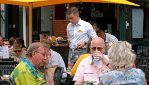 Foto van typische horeca onderneming Foto van typische horeca onderneming