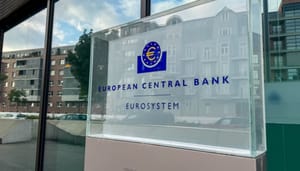 Een afbeelding van de europese centrale bank Een afbeelding van de europese centrale bank