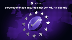 Primeur voor Decubate: eerste gereguleerde crypto-launchpad van Europa