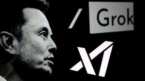 Een afbeelding van Elon Musk met zijn bedrijf xAI, dat de kunstmatige intelligentie Grok heeft ontwikkeld die nu ook geintegreerd is in X Een afbeelding van Elon Musk met zijn bedrijf xAI, dat de kunstmatige intelligentie Grok heeft ontwikkeld die nu ook geintegreerd is in X