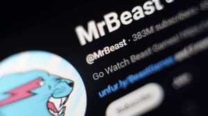 Een afbeelding van het Youtube-account van MrBeast, de grootste Youtuber ter wereld Een afbeelding van het Youtube-account van MrBeast, de grootste Youtuber ter wereld