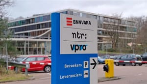 Een afbeelding van het kantoor van BNNVARA, NTR en VPRO, organisaties die lid zijn van de NPO Een afbeelding van het kantoor van BNNVARA, NTR en VPRO, organisaties die lid zijn van de NPO