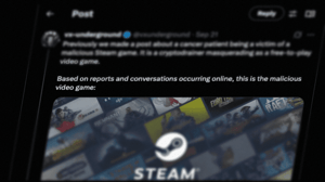 Steam tweet crypto hack Game steelt crypto van inzamelingsactie voor kanker - platform grijpt in