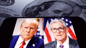 Trump Powell en de dollar Trump Powell en de dollar