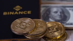 Een afbeelding van de cryptomunt BNB, een altcoin gemaakt door cryptobeurs Binance Een afbeelding van de cryptomunt BNB, een altcoin gemaakt door cryptobeurs Binance