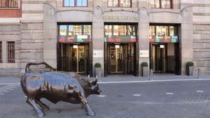 Shutterstock_2135290869 Van Wall Street tot crypto: brede marktpaniek slaat over op AEX