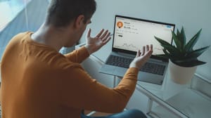 Bitcoin koers (1) Crypto-expert waarschuwt: Bitcoin op glad ijs onder €71.000