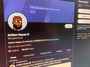 Arthur Hayes : « Un fort rebond du bitcoin en 2026 grâce à la politique économique » Arthur Hayes : « Un fort rebond du bitcoin en 2026 grâce à la politique économique »