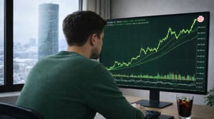 Crypto grafiek. Klimt deze cryptomunt op Bitvavo door naar de top? +40% in één week