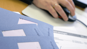 Enveloppen van de belastingdienst
