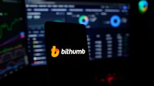 Een afbeelding van de cryptobeurs Bithumb uit Zuid Korea