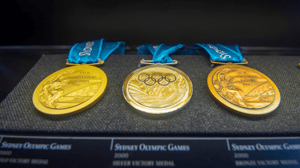 Foto van Olympische Medailles Foto van Olympische Medailles