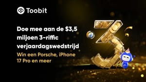 Toobit Toobit viert 3-jarig bestaan met prijzenpot van $3,5 miljoen en Porsche als hoofdprijs