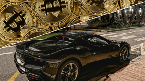 split-image (36) Voor 6 Bitcoin koop je nu de Ferrari van deze bekende Nederlander
