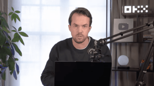 Michael van de Poppe in zijn video over AI crypto Michael van de Poppe in zijn video over AI crypto