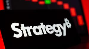 Strategy bitcoin dalende koers rood
