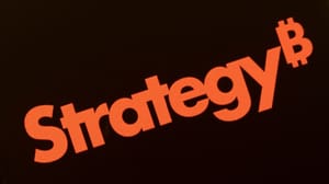 strategy bitcoin logo strategy bitcoin logo