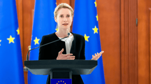 Foto van EU buitenlandchef Kaja Kallas
