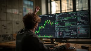 grafiek-3-man-computer Programmeur maakt van €170 'per ongeluk' €12.000 met AI-experiment