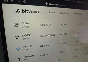 Foto: Eigen afbeelding / Bitvavo.com Nederlandse dertiger blijft bitcoin trouw ondanks koersdaling