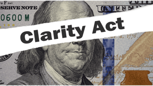 Clarity Act op Amerikaanse dollar Clarity Act op Amerikaanse dollar