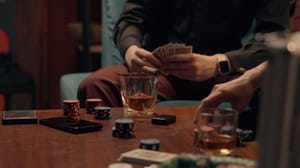 Foto van een pokeravondje Foto van een pokeravondje