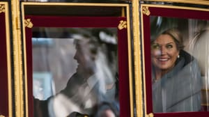 Willem en Maxima in Glazen Koets op Prinsjesdag Willem en Maxima in Glazen Koets op Prinsjesdag