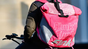 Afbeelding van Flink logo op bezorgtas