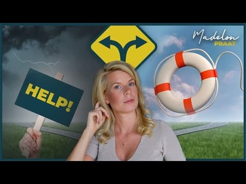 Waarschuwing: we staan op een tweesplitsing - Madelon Praat