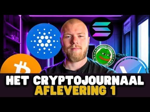 Crypto journaal: cruciale week voor bitcoin, cardano & vechain