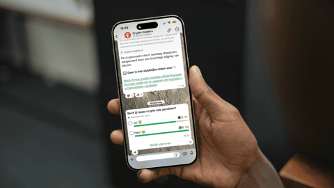 Dit WhatsApp-kanaal voelt als een geheime ingang tot de cryptomarkt