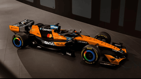 OKX viert vier jaar met McLaren met speciale F1-auto in Monza