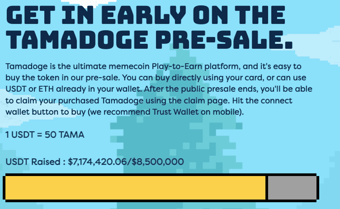 Nieuwe Meme Coin Tamadoge Haalt €7+ Miljoen Op In Enkele Weken - Pre-Sale Eindigt Binnenkort