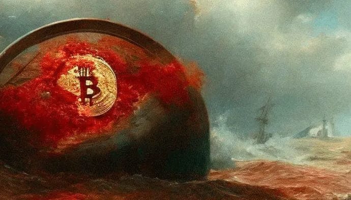 Bitcoin daalt! Waarom jij grotere risico's neemt bij rode cijfers