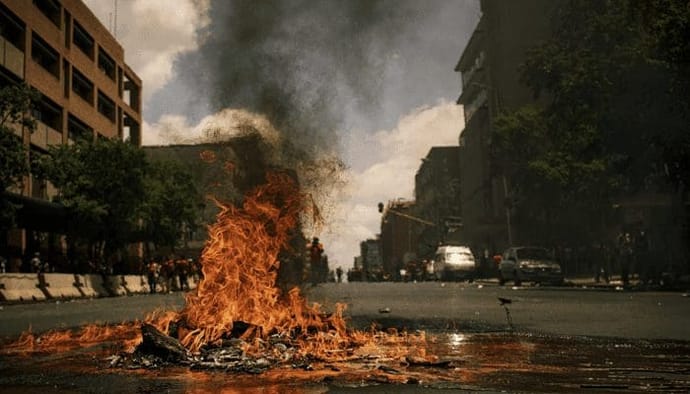 Bitcoin protesten El Salvador nemen toe: duizenden demonstranten de straat op, BTC geldautomaat in de fik