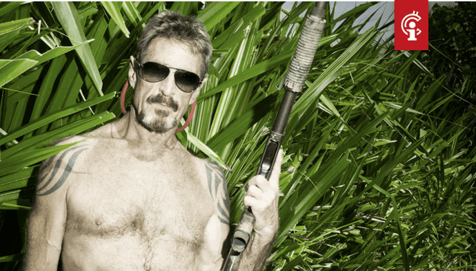 John McAfee zegt dat voorspelling van $1 miljoen voor bitcoin (BTC) een list was