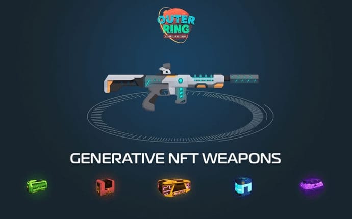 De volgende stap in Gamefi: generatieve wapens. Outer Ring MMO lanceert +20 miljoen gerandomiseerde NFT's