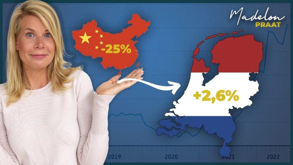 Madelon Praat: China bijna failliet, maar hoe staat het met Nederland?
