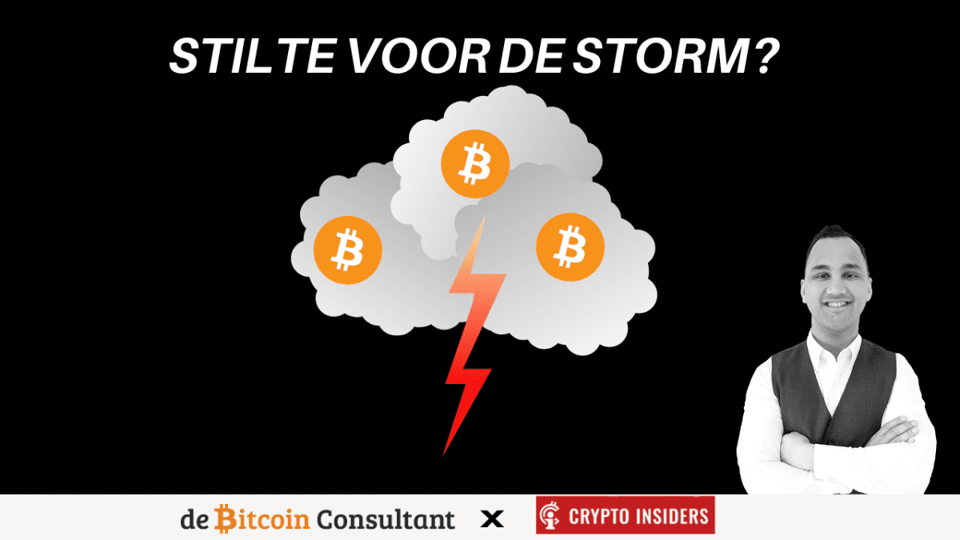 Crypto volatiliteit neemt af, grotere beweging op komst