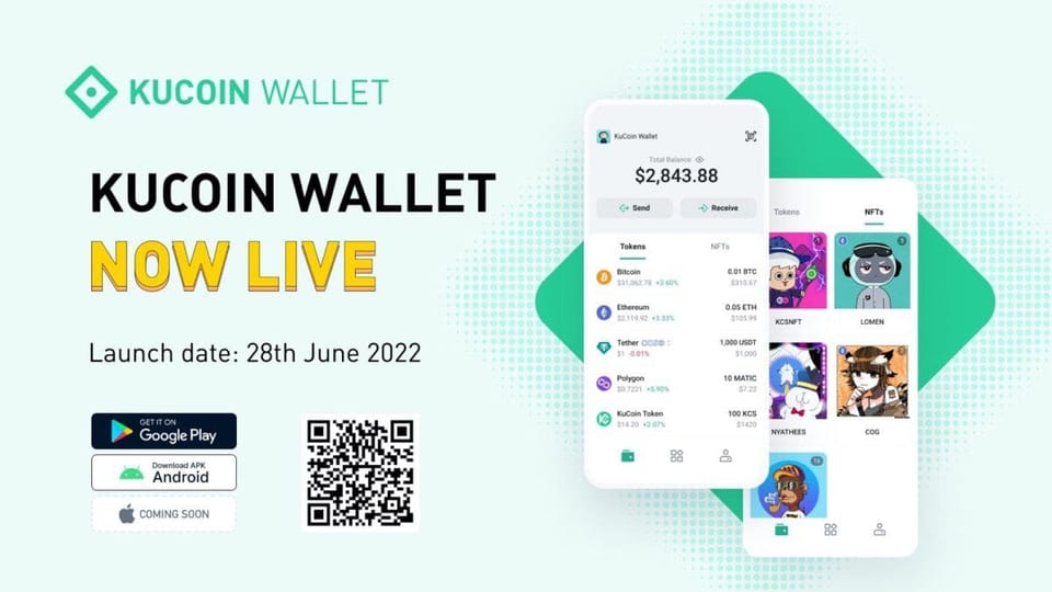 Crypto exchange KuCoin lanceert langverwachte web 3.0 wallet