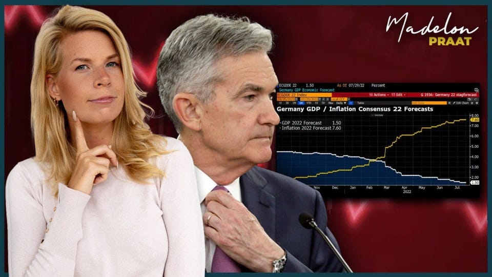 Madelon Praat: Inflatie, stagflatie, recessie, bitcoin en meer!