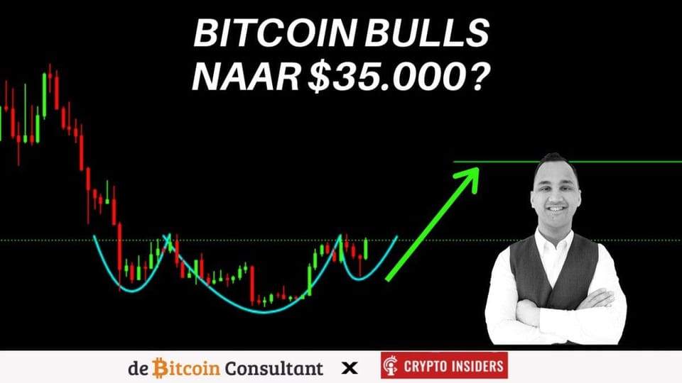 Drukken de bulls bitcoin naar $35.000? John bekijkt de koersen