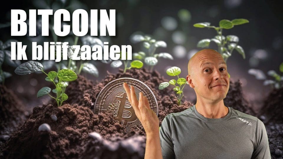 Bitcoin is saai, maar ik blijf zaaien